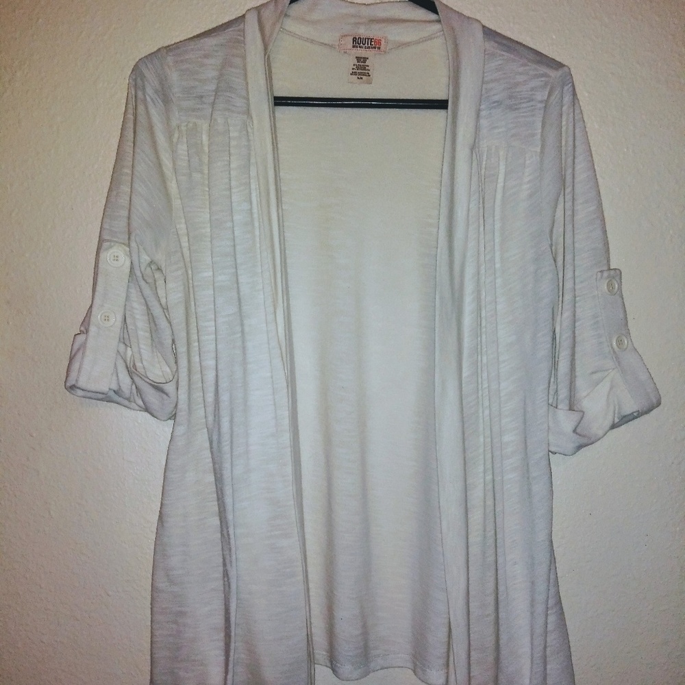 White Cardigan